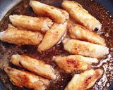 ご飯がススム♡鶏手羽中の甘辛焼き作り方4写真