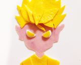 妖怪ウォッチ エンマ大王 キャラ弁作り方4写真