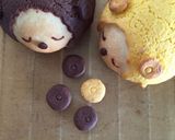 メロンパン～おやすみハリネズミ作り方21写真