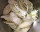 牛肉とネギのスープ作り方1写真