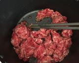 牛肉とネギのスープ作り方2写真