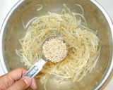 簡単！モヤシのナムル♪卵なし豚なしサラダ作り方7写真