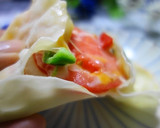 餅ピザ☆餃子の皮で簡単とろーりアツアツ♪作り方8写真