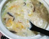 夜食＊風邪に！卵おじや♪コンソメ×白だし作り方7写真