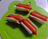 ❁お弁当に❁ウィンナーちくわの磯辺揚げ❁作り方3写真