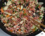 野菜嫌いの息子が大好き♡簡単ひき肉豆腐♡作り方1写真