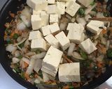 野菜嫌いの息子が大好き♡簡単ひき肉豆腐♡作り方3写真