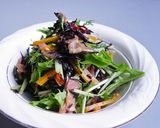 ひじきとベーコンのペペロンチーノサラダ作り方4写真