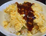 炊飯器で簡単バター風味ピラフ⇒オムライス作り方6写真