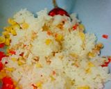 お好み焼き風☆スティック焼きおにぎり作り方1写真