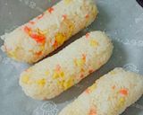 お好み焼き風☆スティック焼きおにぎり作り方3写真