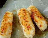 お好み焼き風☆スティック焼きおにぎり作り方4写真