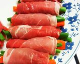 お弁当にも定番★インゲンと人参の肉巻き❤作り方2写真