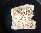 お餅のシンプル和風ピザ作り方7写真