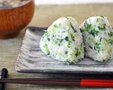 受験生の夜食に！ 豆苗としらすのおむすび作り方5写真