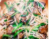 驚き！油のはねないレバニラ炒め。作り方10写真
