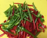 咖喱青椒肉絲 ♪ カレー味の青椒肉絲作り方1写真
