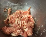 咖喱青椒肉絲 ♪ カレー味の青椒肉絲作り方2写真