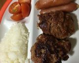 子供とクッキング☆ハンバーグ作り方3写真