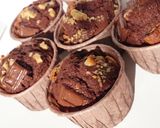 ざくざくトッピングのチョコマフィン作り方14写真