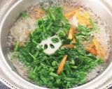 シャキシャキ蓮根と春菊のツナマヨサラダ作り方2写真