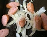お弁当に♫ウインナーと玉ねぎのケチャ炒め作り方4写真