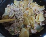節約＆ボリューム満点✿豚肉と大根の炒め煮作り方10写真