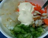 節約♪おでんリメイクでポテトサラダ作り方4写真