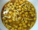 かぶの鶏ひき肉入り海老なめこあんかけ作り方6写真