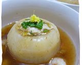 かぶの鶏ひき肉入り海老なめこあんかけ作り方7写真