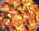 (ある物で)簡単鶏肉のトマト煮作り方6写真