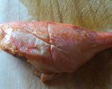 少ない油で揚げ焼き★簡単★赤魚の唐揚げ作り方1写真