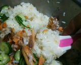 練馬サーモンサラダ寿司作り方8写真