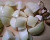 鶏肉と玉ねぎ人参 パイナップルの酢豚風♪作り方3写真