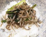 簡単5分☆小松菜としらすのごま油炒め作り方4写真