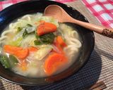優しい♪野菜タンメンうどん作り方7写真