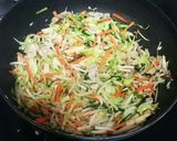 野菜たっぷり！メインのおかずの春巻き作り方3写真