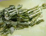 簡単！春菊を生で食べよう(イタリアン作り方1写真