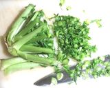 母の菜っ葉ごはん作り方1写真
