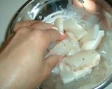 イカ・きゅうり・パプリカのあっさり塩炒め作り方1写真