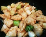 ＊やわらか鶏むね肉のゆず味噌炒め＊作り方9写真