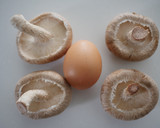 うずら卵と椎茸のマヨチーズ焼き作り方1写真