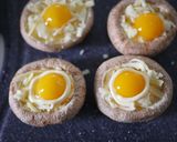 うずら卵と椎茸のマヨチーズ焼き作り方3写真