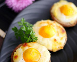 うずら卵と椎茸のマヨチーズ焼き作り方4写真