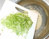 簡単！お好み焼き♪小麦粉・チーズ・ひき肉作り方7写真