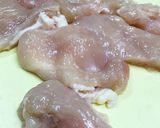 鶏胸肉のピカタ☆*+カレー粉風味♡作り方2写真