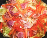 豚肉と白菜のほっこりしょうがスープ作り方3写真