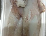 簡単！いかのネギソースがけ♡家族に好評！作り方1写真
