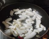 冷凍イカと白菜の甘酢炒め作り方4写真