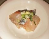 お刺身(大アジ)の昆布〆作り方3写真